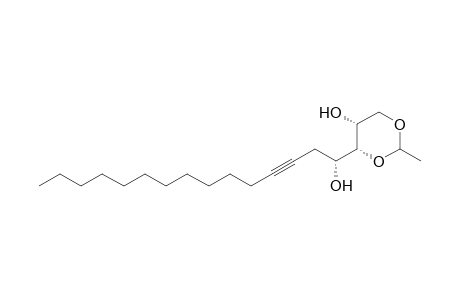 (2R,3R,4R)-1,3-O-Ethylideneoctadeca-6-yne-1,2,3,4-tetraol