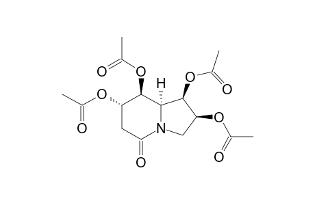 (1R,2S,7S,8S,8AS)-1,2,7,8-TETRAACETOXYINDOLIZIDIN-5-ONE