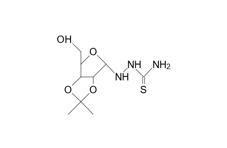 2,3-Isopropylidene-D-ribose A-furanose-thiosemicarbazone