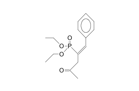Z-1-BENZYLIDEN-3-OXO-BUTYLPHOSPHONSAEUREDIETHYLESTER