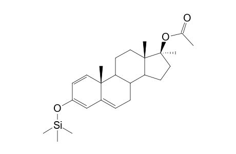 Metandienone acetate, O3-TMS-enolether