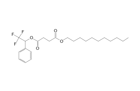 Succinic acid, 1-phenyl-2,2,2-trifluoroethyl undecyl ester