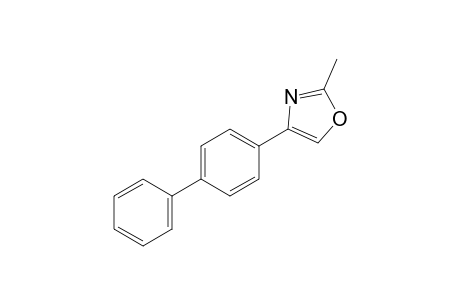 4-(p-biphenylyl)-2-methyloxazole