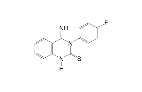 3,4-DIHYDRO-3-(p-FLUOROPHENYL)-4-IMINO-2(1H)-QUINAZOLINETHIONE
