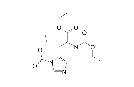 L-Histidine, N,N'-bis(ethoxycarbonyl)-, ethyl ester