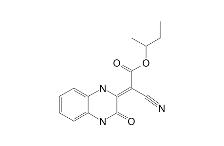 (Z)-3-(ALPHA-CYANO-ALPHA-SEC.-BUTYLOXYCARBONYLMETHYLENE)-2-OXO-1,2,3,4-TETRAHYDROQUINOXALINE