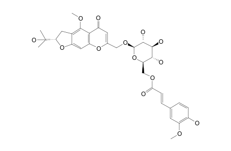 CIMIFUGIN-4'-O-[6''-FERULOYL]-BETA-D-GLUCOPYRANOSIDE