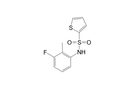 N-(3-fluoro-2-methylphenyl)-2-thiophenesulfonamide