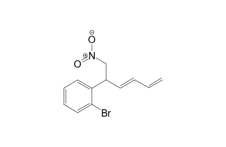 (E)-1-bromo-2-(1-nitrohexa-3,5-dien-2-yl)benzene