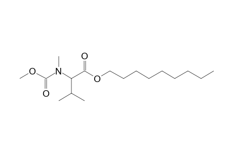 Valine, N-methyl-N-methoxycarbonyl-, nonyl ester