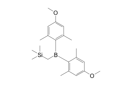 bis(4-methoxy-2,6-dimethyl-phenyl)boranylmethyl-trimethyl-silane
