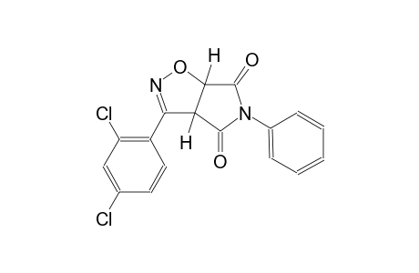 (3aR,6aS)-3-(2,4-dichlorophenyl)-5-phenyl-3aH-pyrrolo[3,4-d]isoxazole-4,6(5H,6aH)-dione