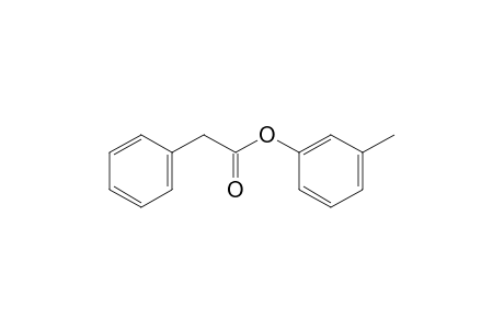 Phenylacetic acid, M-tolyl ester