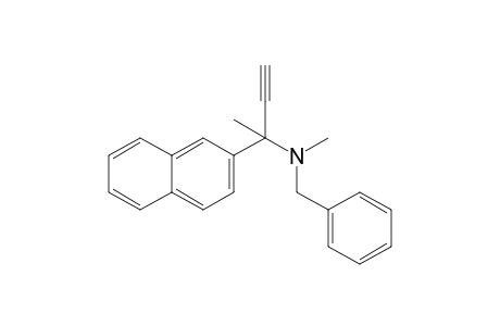 3-(N-Methyl-N-benzylamino)-3-(2-naphthyl)butyne