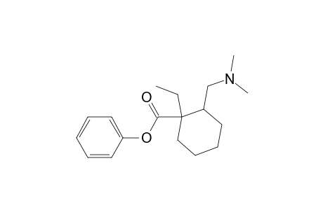 phenyl 2-[(dimethylamino)methyl]-1-ethylcyclohexane-1-carboxylate