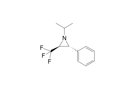 trans-1-Isopropyl-2-phenyl-3-(trifluoromethyl)aziridine