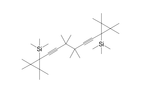 1,6-Bis(1-trimethylsilyl-2,2,3,3-tetramethylcyclopropyl)-3,3,4,4-tetramethyl-1,5-hexadiyne