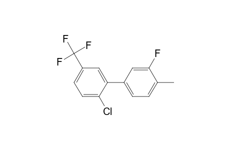 3-Fluoro-4-methyl-2'-chloro-5'-(trifluoromethyl)biphenyl