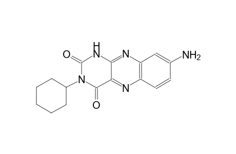 8-amino-3-cyclohexylbenzo[g]pteridine-2,4(3H,10H)-dione