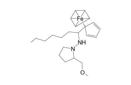 (1-Ferrocenylheptyl)-[2'-(methoxymethyl)-1'-pyrrolidinyl]amine