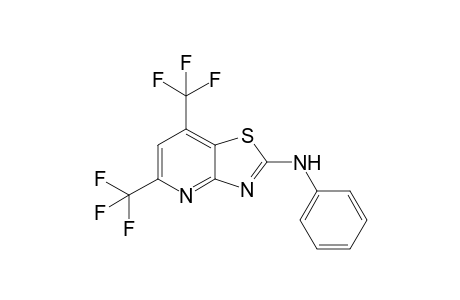 N-Phenyl-5,7-bis(trifluoromethyl)thiazolo[4,5-b]pyridin-2-amine