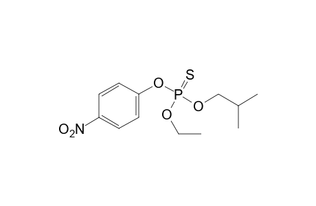 phosphorothioic acid, O-ethyl O-isobutyl O-p-nitrophenyl ester