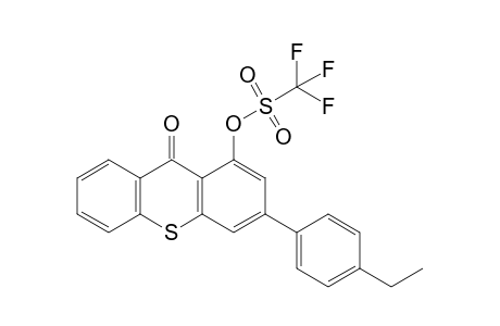 3-(4-Ethylphenyl)-9-oxo-9H-thioxanthen-1-yltrifluoromethanesulfonate