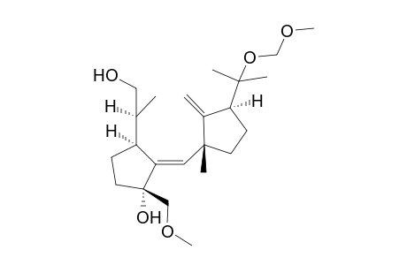 16-Methoxy-15-methoxymethoxy-8,9-seco-fusicocca-1,9-diene-3.alpha.,8-diol