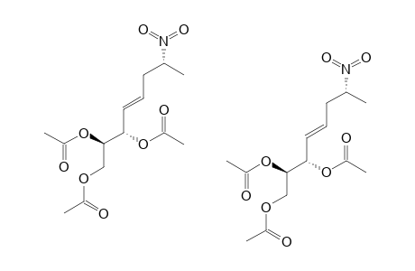 (4E)-6,7,8-TRI-O-ACETYL-1,2,3,4,5-PENTADEOXY-2-NITRO-D-(ARABINO,RIBO)-OCT-4-ENITOL;MIXTURE