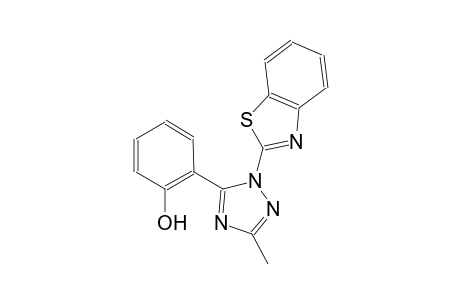 phenol, 2-[1-(2-benzothiazolyl)-3-methyl-1H-1,2,4-triazol-5-yl]-