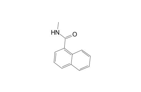 1-Naphthalenecarboxamide, N-methyl-