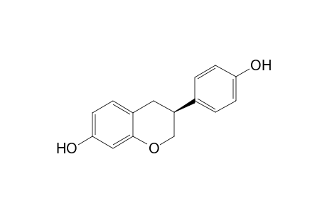 (3S)-3,4-Dihydro-3-(4-hydroxyphenyl)2H-1-benzopyran-7-ol