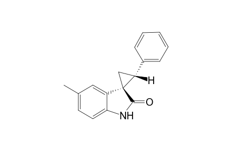 (1S,2R)-5'-methyl-2-phenylspiro[cyclopropane-1,3'-indolin]-2'-one