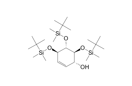 2-Cyclohexen-1-ol, 4,5,6-tris[[(1,1-dimethylethyl)dimethylsilyl]oxy]-, (1.alpha.,4.beta.,5.alpha.,6.beta.)-(.+-.)-