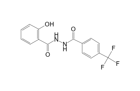 4-Trifluoromethylbenzoic acid, N'-(2-hydroxybenzoyl)hydrazide