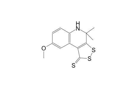 8-Methoxy-4,4-dimethyl-4,5-dihydro-1H-[1,2]dithiolo[3,4-c]quinoline-1-thione