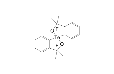 1,1-Difluoro-1,1-dihydro-3,3,3',3'-tetramethyl-1,1'-spirobi(3H-2,1-benzooxatellurole)-(OC-6-12)