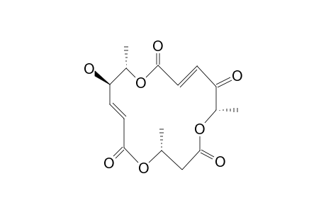(4R,7E,9R,10S,13E,16S)-9-hydroxy-4,10,16-trimethyl-1,5,11-trioxacyclohexadeca-7,13-diene-2,6,12,15-diquinone