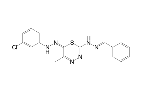 N-Benzylidene-N'-(6-m-chlorophenylhydrazono-5-methyl-6H-[1,3,4]thiadiazine-2-yl)-hydrazine