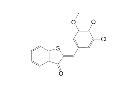 (2Z)-2-(3-chloro-4,5-dimethoxybenzylidene)-1-benzothiophen-3(2H)-one