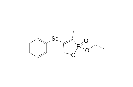 3-(Methyl)-2-ethoxy-4-(phenylselanyl)-2,5-dihydro-1,2-oxaphosphole 2-Oxide