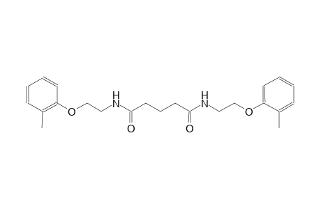 pentanediamide, N~1~,N~5~-bis[2-(2-methylphenoxy)ethyl]-