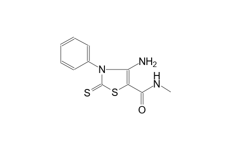 4-Amino-3-phenyl-2-thioxo-2,3-dihydro-thiazole-5-carboxylic acid methylamide