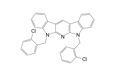 5,7-bis(2-chlorobenzyl)-5,7-dihydropyrido[2,3-b:6,5-b']diindole