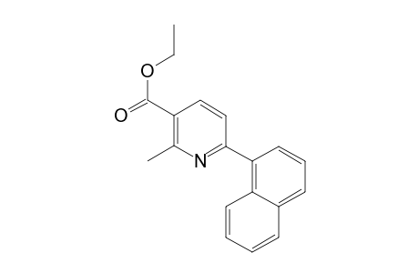 2-Methyl-6-naphthalen-1-yl-nicotinic acid ethyl ester