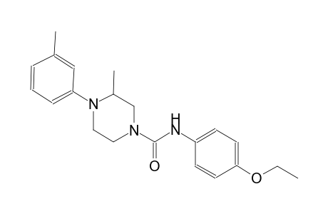 1-piperazinecarboxamide, N-(4-ethoxyphenyl)-3-methyl-4-(3-methylphenyl)-