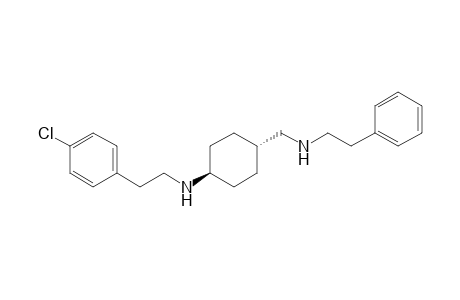 N-[2-(4-Chlorphenyl)-ethyl]-trans-4-[[(2-phenylethyl)amino]methyl]-cyclohexanamine-hydrochloride