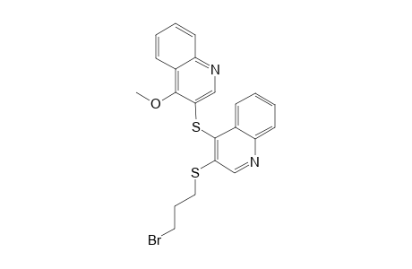 4-Methoxy-3'-(3''-bromopropylthio)-3,4'-diquilonyl sulfide