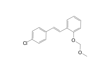 1-[(E)-2-(4-Chlorophenyl)ethenyl]-2-(methoxymethoxy)benzene