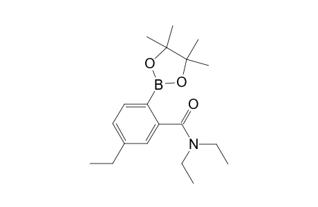 Pinacolo[2-(N,N-diethylcarboxamido)-3-ethylphenyl]-boronate